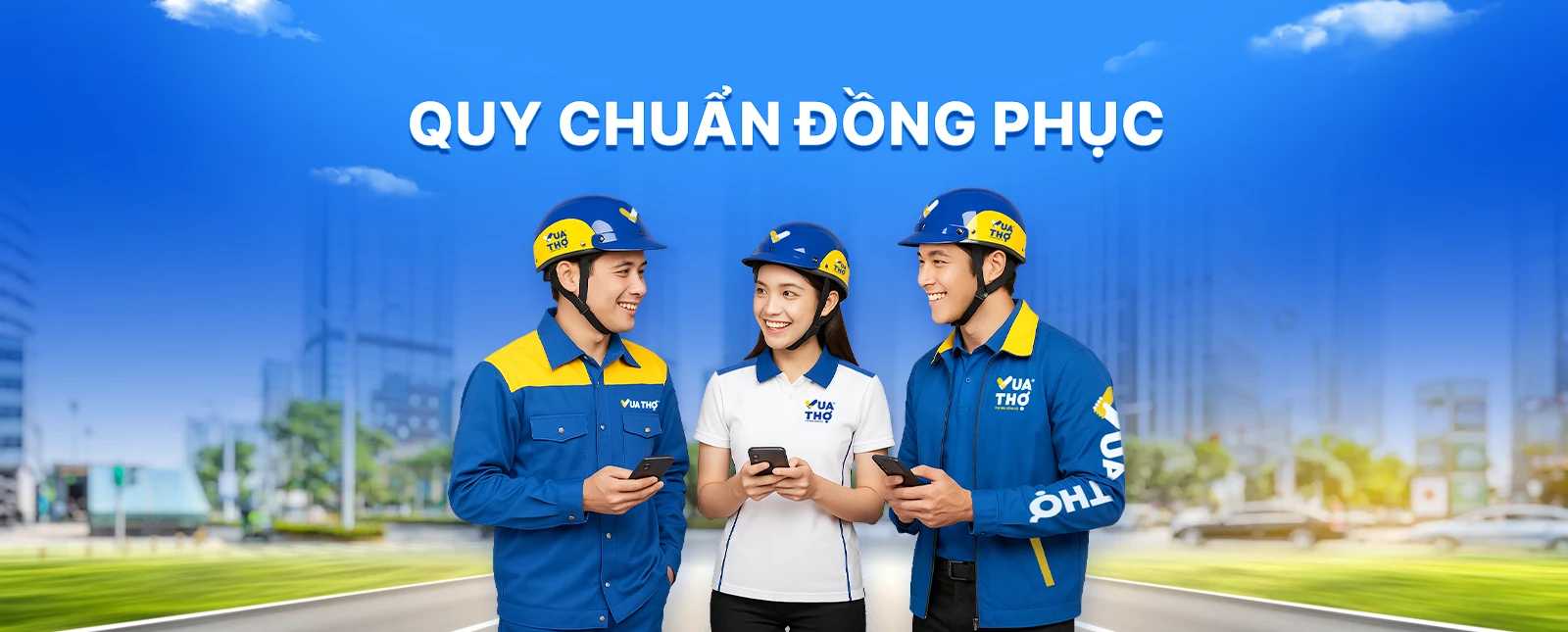 QUY CHUẨN ĐỒNG PHỤC VUA THỢ